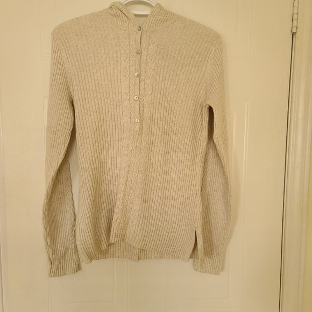 Denver Hayes Soft Hoodie Natural/Oatmeal Medium
